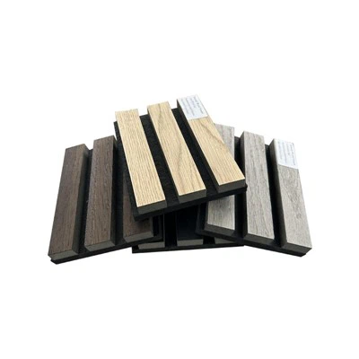 Panneaux muraux acoustiques texturés pour la vue et le son